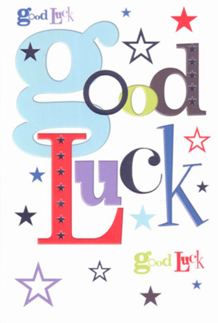 There's an irresistible, vibrant charm woven through this good luck card-a visual celebration reminiscent of the bold street art and uplifting spirit of Crystal Palace. Each letter brims with personality: the 'G' bold in pastel blue, a friendly curve like neighbouring trees in Crystal Palace Park; the contrasting slender 'o' and boisterous 'd' are coloured in rich shades of midnight black, jubilant red, and woodland green, evoking the patchwork of local blooms seen outside independent shops. Bursts of coloured stars, both soft and radiant, scatter across the pristine white canvas, imbuing the design with a spirited playfulness that mirrors the sound of laughter during a community event. The openness around the fonts allows every colour and star to shine, lending a modern yet deeply heartfelt lifeforce to the piece. Running your fingertips over the card, you sense the premium, smooth finish-a subtle reminder of the meticulous care poured into every message and bouquet by Crystal Palace florists. This card is more than a symbol; it's a small talisman pulsing with hope and encouragement, ready to accompany someone stepping into the unknown, echoing the supportive applause of loved ones in this lively London corner. Ideal for milestones or fresh beginnings, it's as authentic and uplifting as the community from which it springs.
